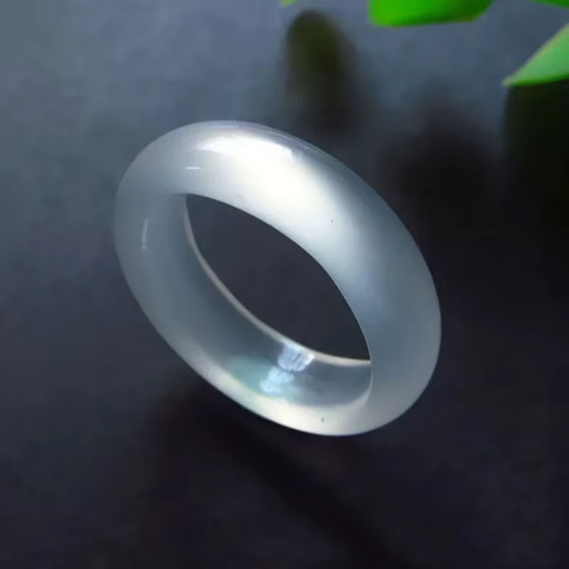 Bague en Calcédoine Naturelle Sculptée à la Main, Bijoux de Diverses Couleurs, Accessoires de Pierre