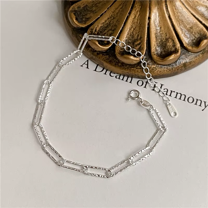 Bracelets de luxe en argent Sterling 925 pour femmes, perles étoiles, de styliste Original, Double c