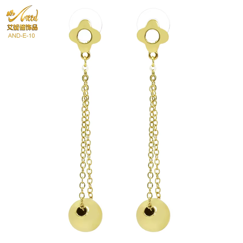 Boucles d'oreilles créoles en or 24 carats pour femmes, grandes boucles d'oreilles nigwin, bijoux de