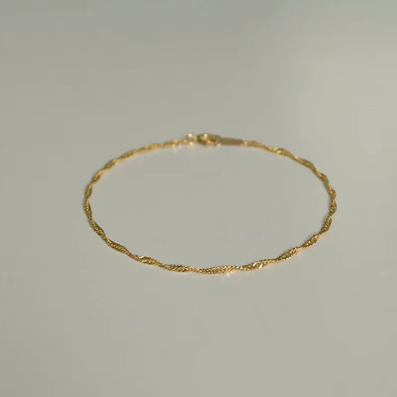 SOFTPIG – Bracelet minimaliste en argent Sterling 925 véritable pour femmes élégantes, bijoux fins t