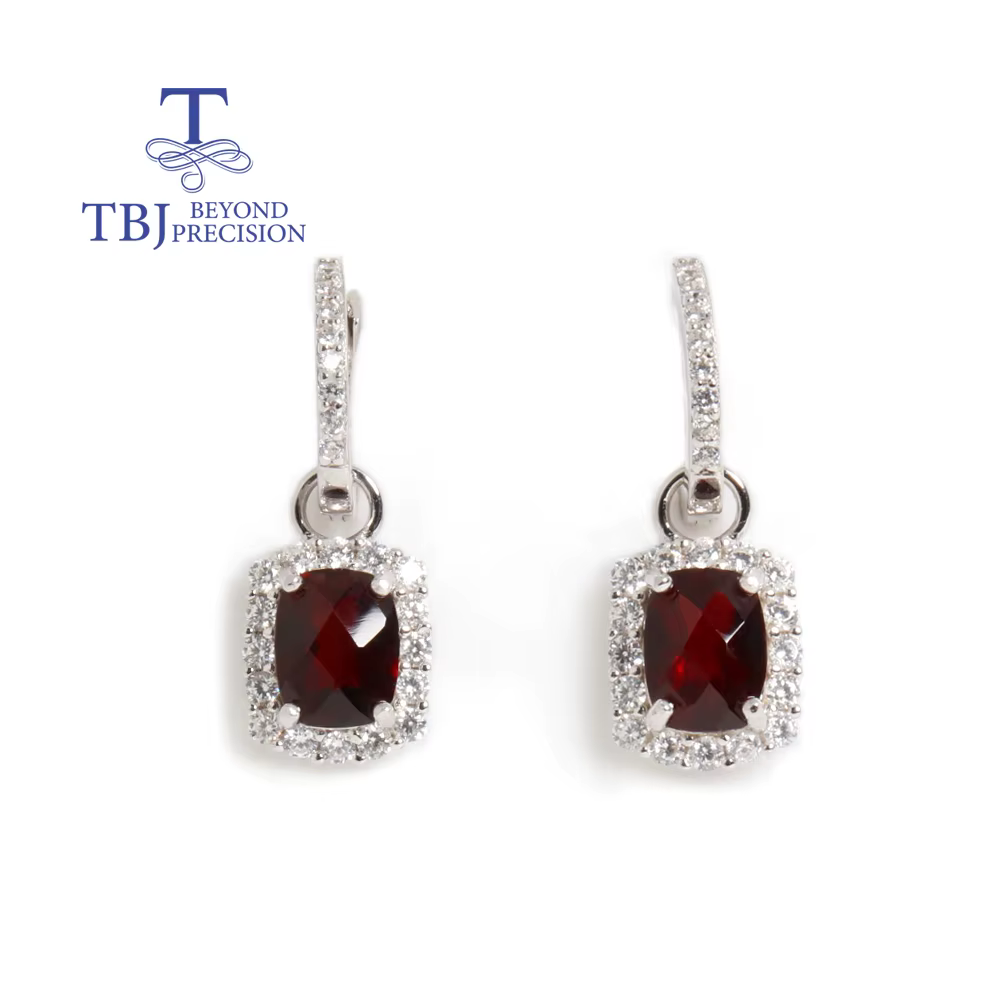 Magnifiques boucles d'oreilles en argent 925 pour femmes, design unique et élégant, pierre de naissa