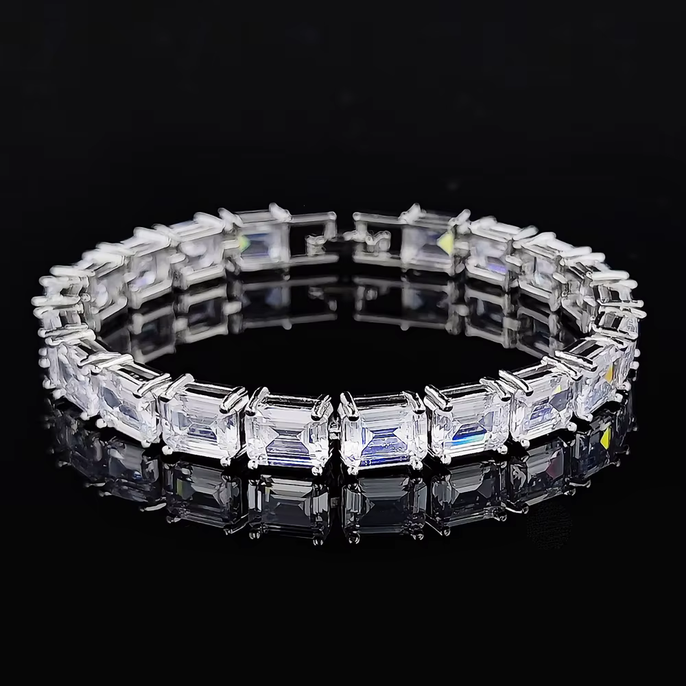Bracelet Marquise au Design Unique pour Femme, Bijoux au Design Blanc, Cadeau de la ixdes Léons, Nou