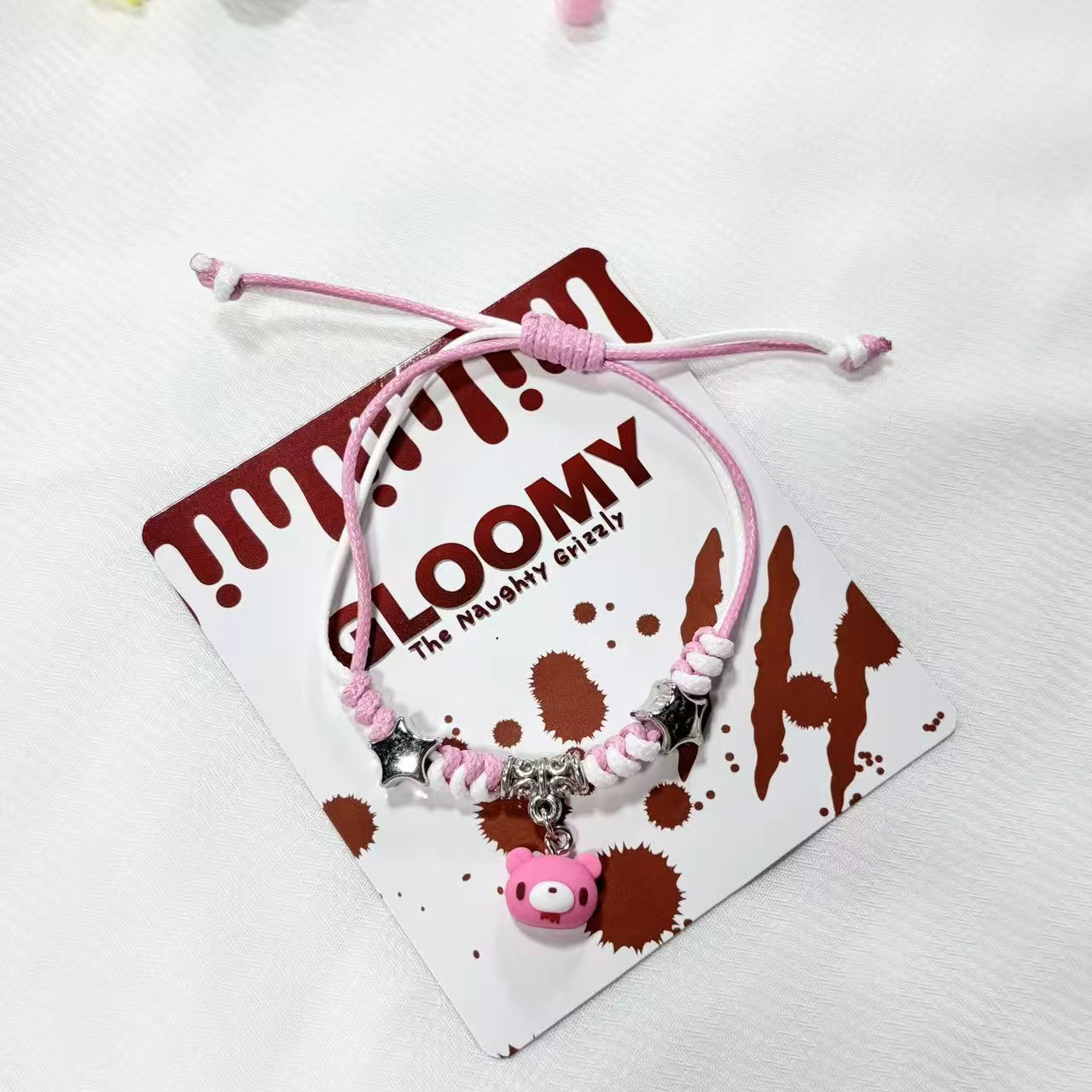 Bracelets de luxe en forme d'ours mignon-Edgy – Exquisitement fabriqués avec des chaînes et des brel