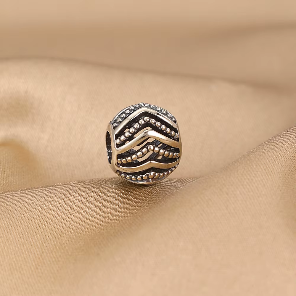 Pendentif en argent 925, motif éléphant et serpent, avec plaque à dessin, compatible avec bracelet o