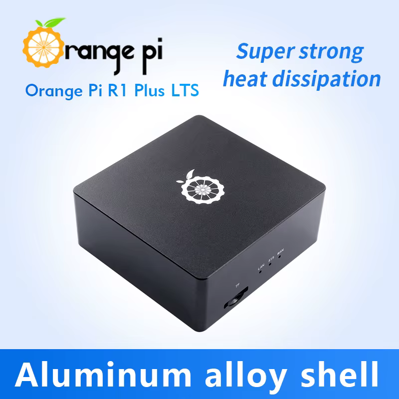 Boîtier en métal pour carte Orange Pi R1 Plus LTS