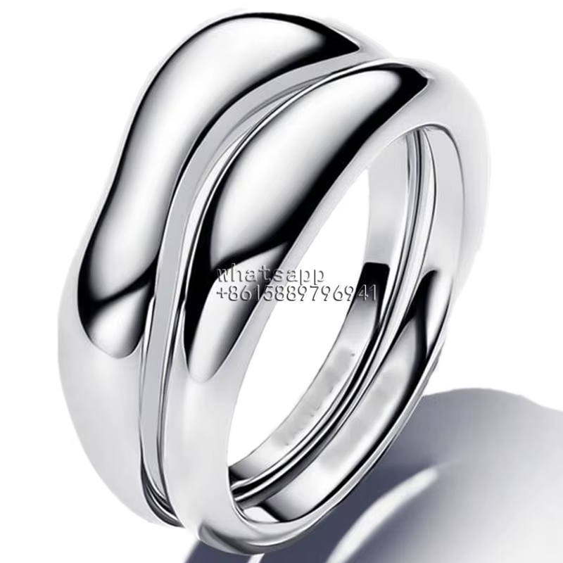 Bague minimaliste de luxe en argent sterling S925, classique et de haute qualité, Disney 2026