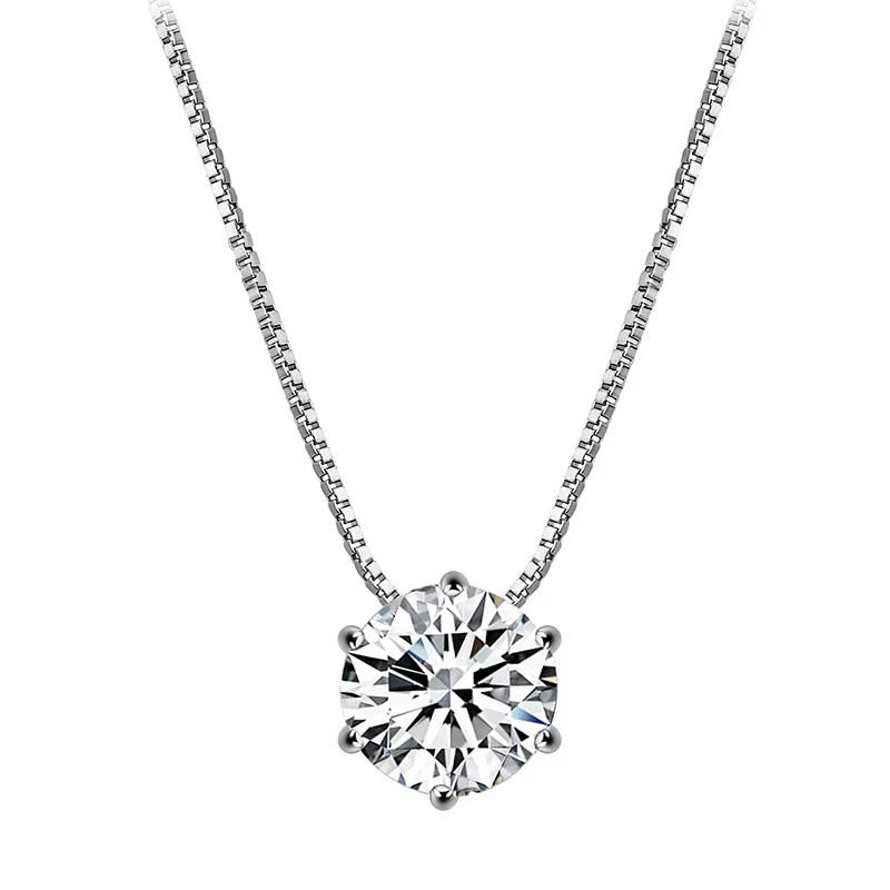 Collier Plaqué Argent Sterling 925 pour Femme, Polyvalent, Simple, Rotterdam, Kling, AAA, Zcomprend 