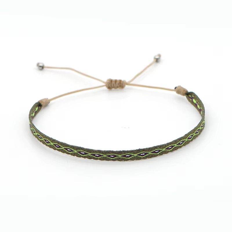 Boho – 3 ensembles de bracelets pour femmes et hommes, réglables, style simple, multicouches, tissés
