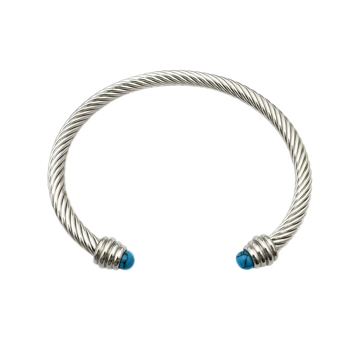 Marque SHENNAIMING, bijoux en acier inoxydable, bracelet en fil d'acier pour hommes associé à des pi