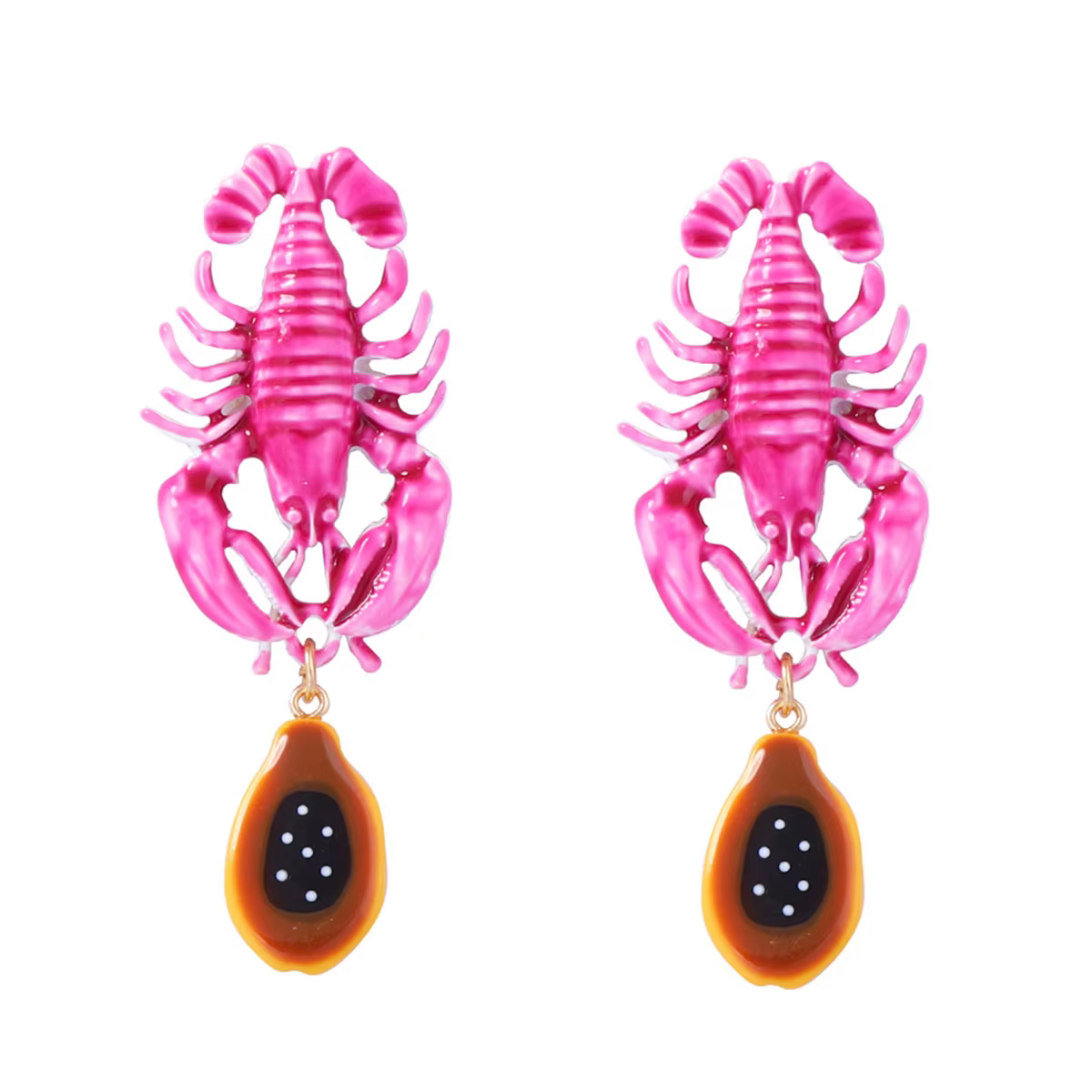 Nouveau Collier Pendentif Homard Animaux 2026 pour Femme, Bijoux Cadeaux pour Fête Estivale à la Pla