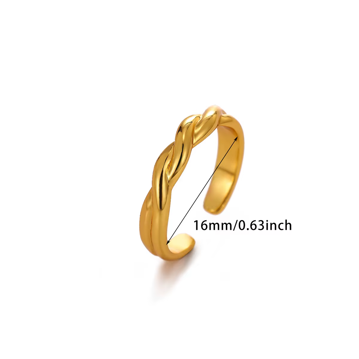 Nouvelles bagues 2026 pour femmes, cœur double couche couleur or, Anillos, étoiles géométriques, lun