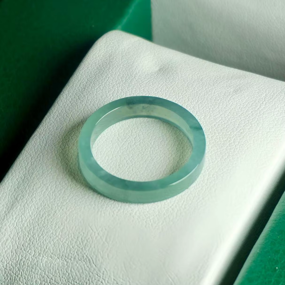 Bague en jade naturel de Birmanie, bijoux en jadéite certifiée du Myanmar, cadeau élégant pour homme