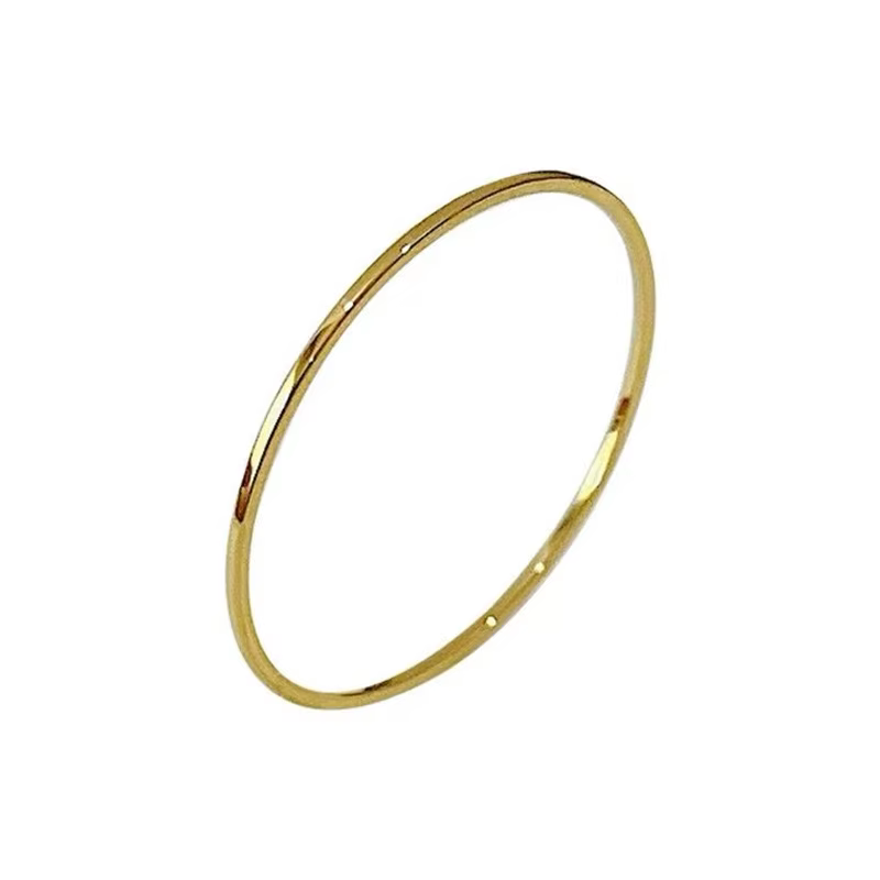 Bague de Couple en acier titane fin de 2MM, couleur argent, lisse, Simple, mode, couleur or Rose, po