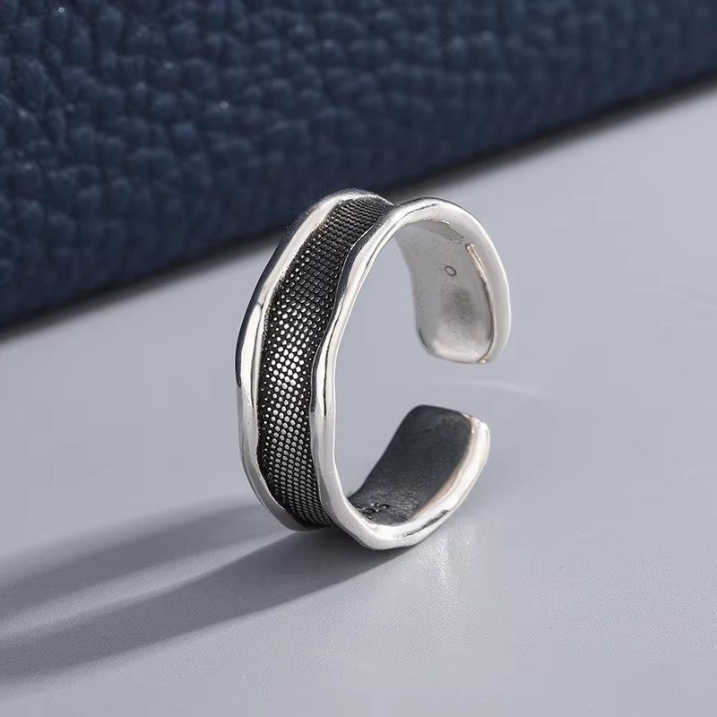 Bagues de fiançailles empilables en argent Sterling 925 pour femmes, bijoux fins de luxe pour Couple