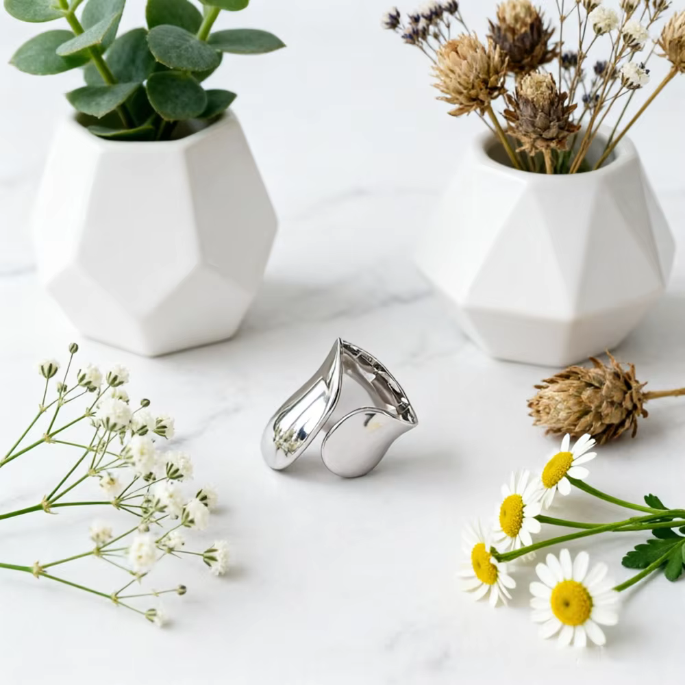 Bagues élégantes en argent Sterling 925 véritable pour femmes et filles, accessoires d'anniversaire,
