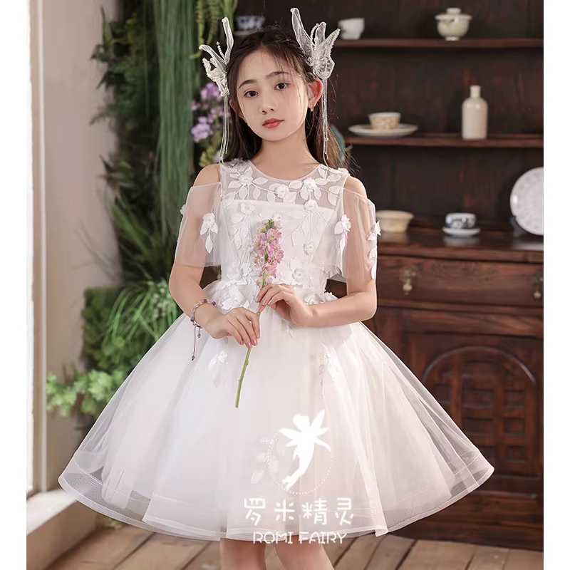 Robe de princesse pour performance au piano, robe de demoiselle d'honneur de mariage, robe de cérémo