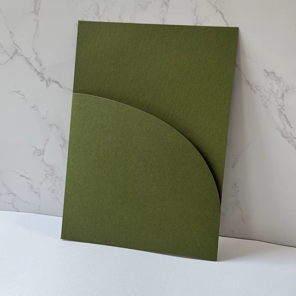 Couverture d'invitation de mariage de poche 10 pièces, enveloppe d'invitation Simple de baptême d'an