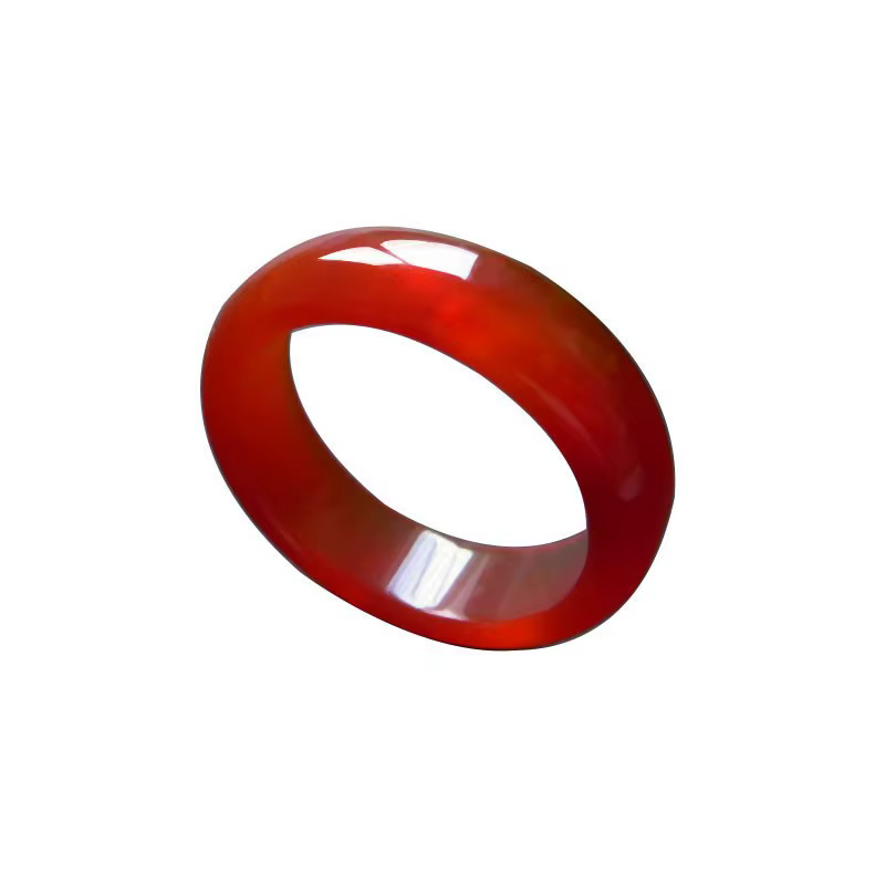 Bague en Calcédoine Naturelle Sculptée à la Main, Bijoux de Diverses Couleurs, Accessoires de Pierre