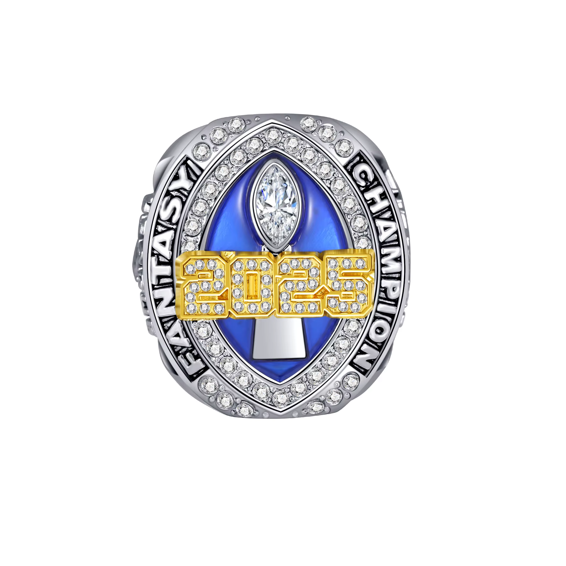 Bague de championnat de Football fantastique, prix du trophée FFL WINIER pour les Fans, cadeaux comm