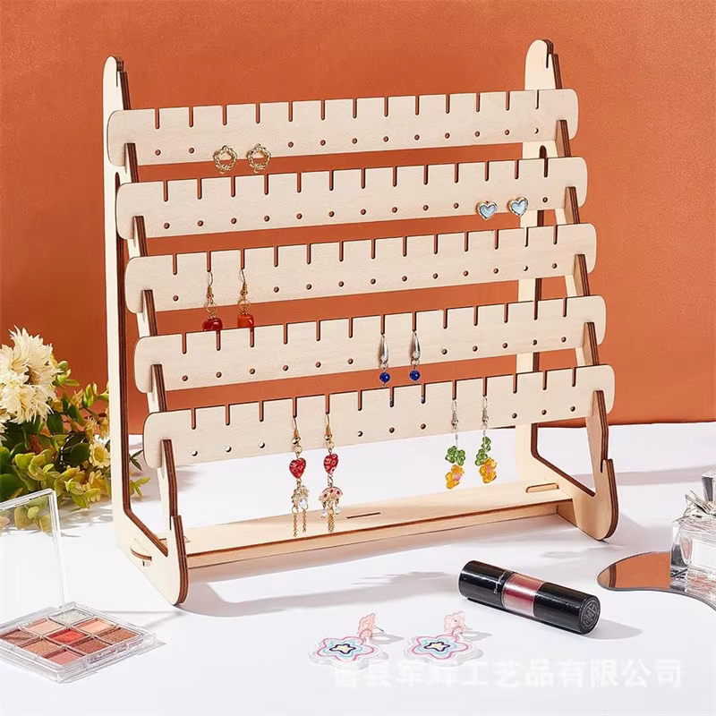 Présentoir de boucles d'oreilles, organisateur de rangement de bijoux, support de rangement de bijou
