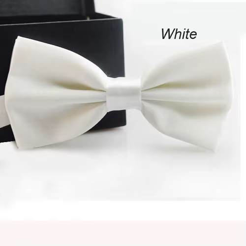 Classique hommes noeud papillon garçons filles enfants noeud papillon mode couleur unie vert rouge n