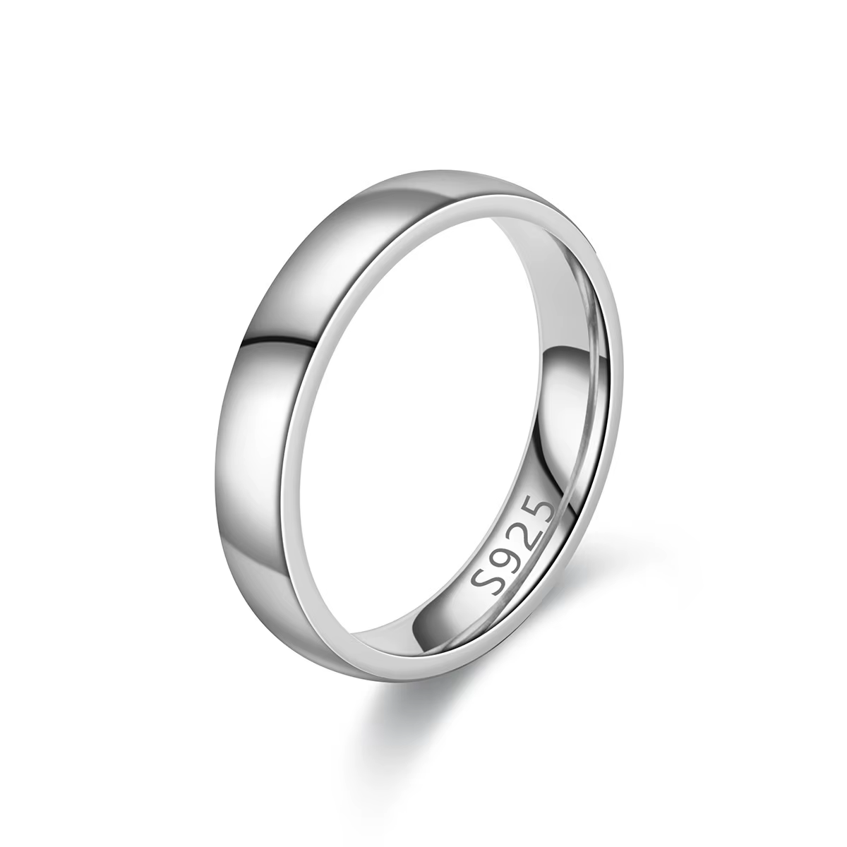 Bague plaquée or pour femme, bague de mariage simple pour couple, bijoux de fiançailles, cadeau tend