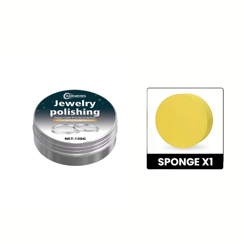 Composé de polissage pour bijoux de qualité supérieure, noir, sans danger pour l'or/le argent, redon