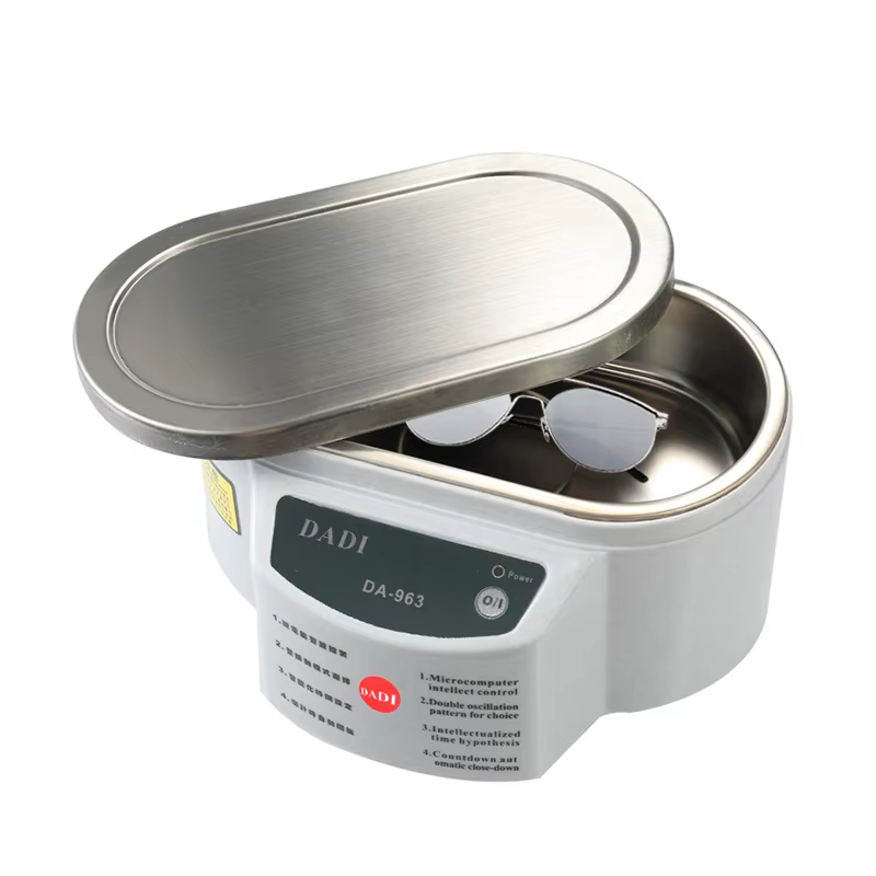Nettoyeur numérique à ultrasons, bain pour pièces de bijoux, lunettes, manucure, fraises à charbon, 