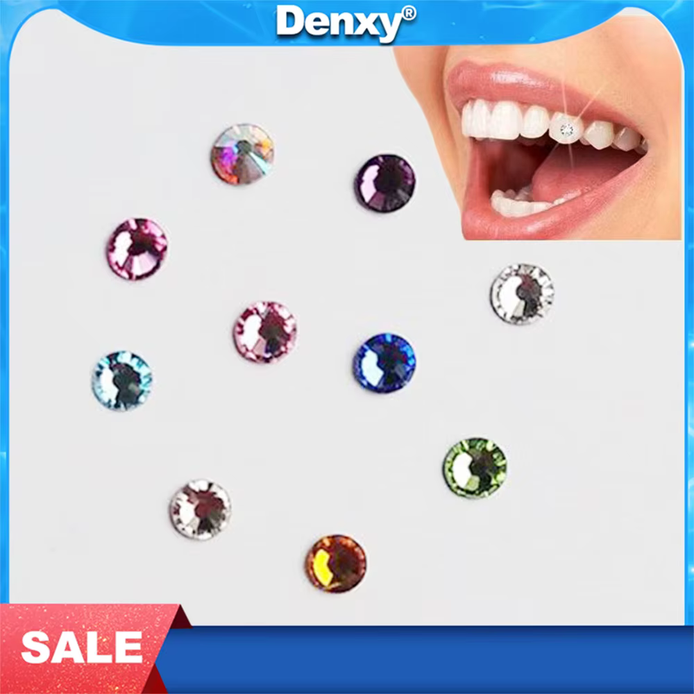 Ornement dentaire de blanchiment des dents en cristal de diamant, bijoux de décoration de dents, orn