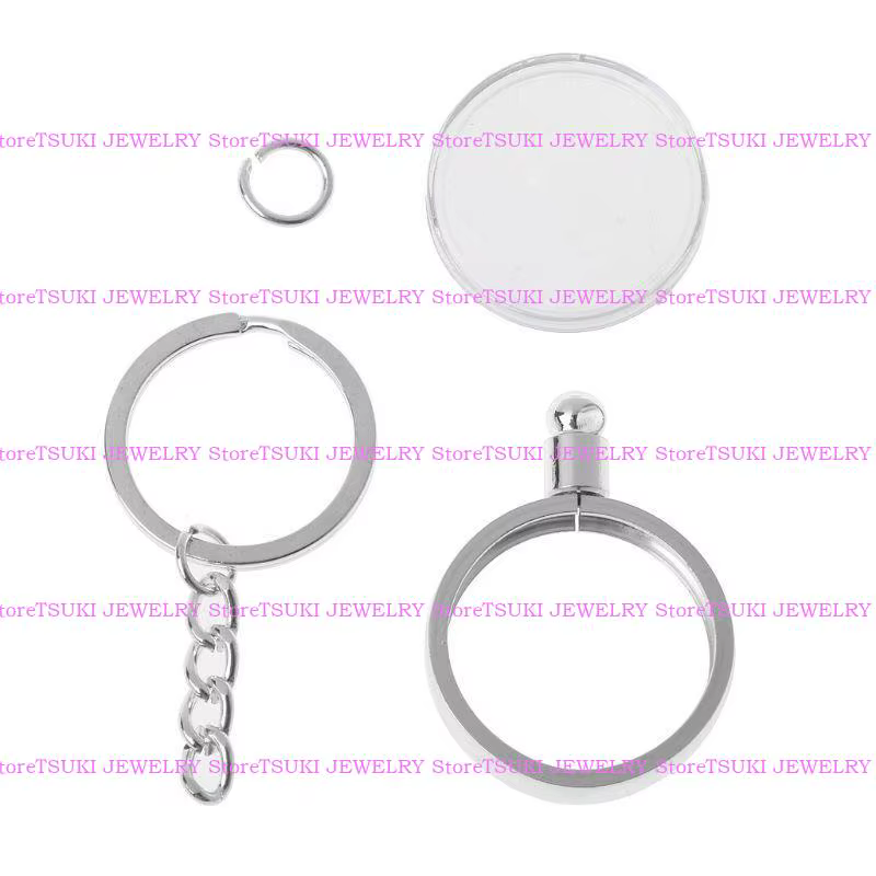62ke 27 mm / 1,06 "support pièce commémoratif clés médaillon collection puces Souvenir