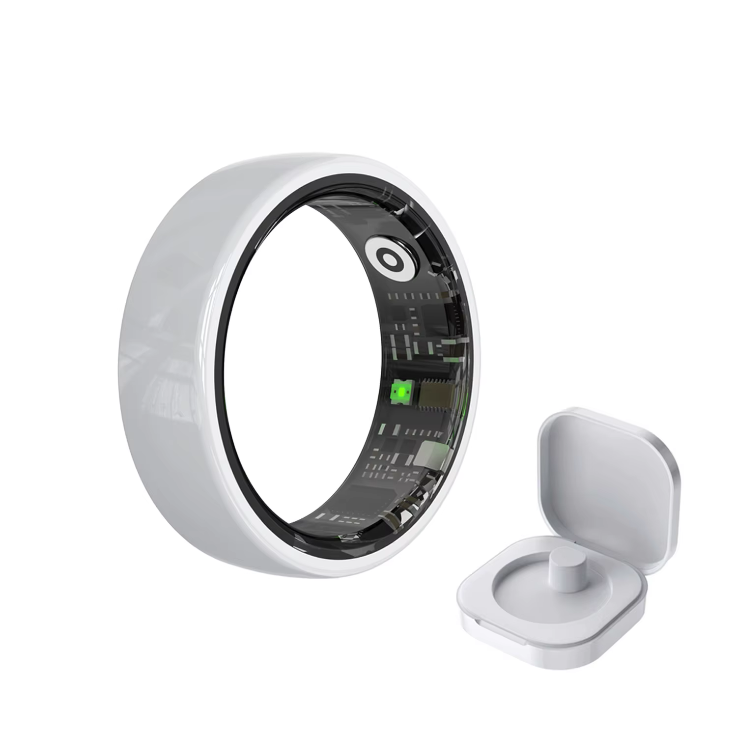 Anneau intelligent pour Couple, Interaction spatiale, moniteur de santé et de sommeil, Mode multi-sp