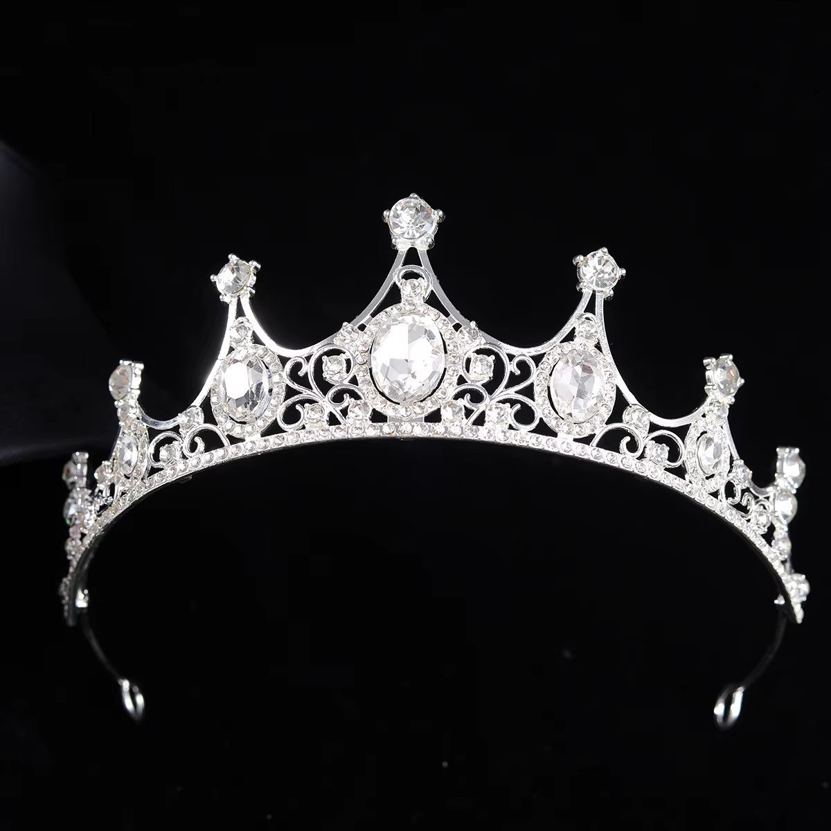Accessoires pour cheveux de mariage, couronnes en cristal strass, diadèmes de princesse de mariée, d