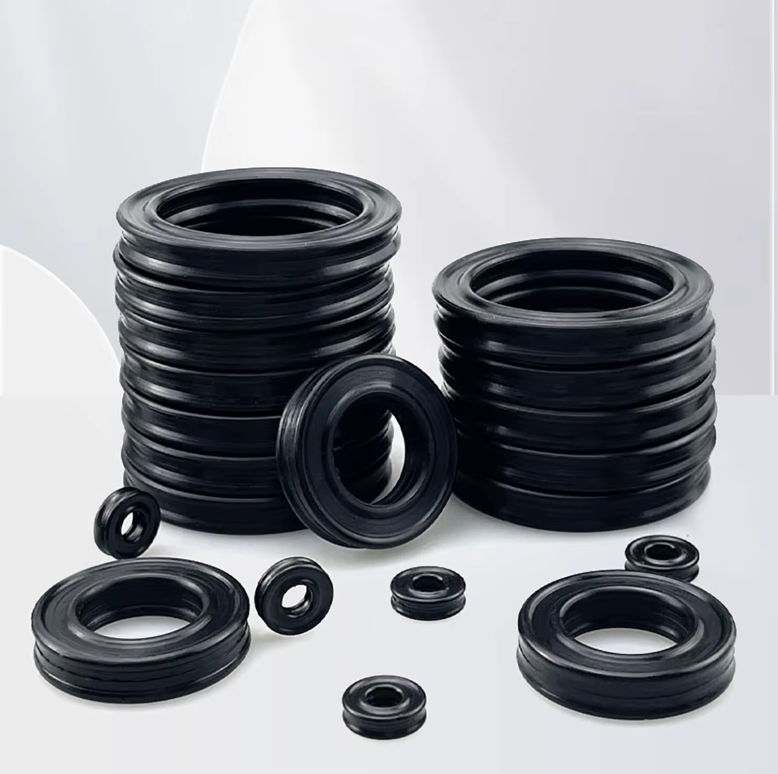Johonneur d'étanchéité Neria X-Ring, étanche, degré d'huile, noir, CS 6.99mm, ID 34.3-658.88mm, quat