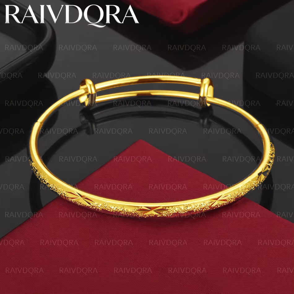 Bracelet en or plaqué 18 carats effet glace pilée pour femme, bijoux tendance pour les fêtes et le q
