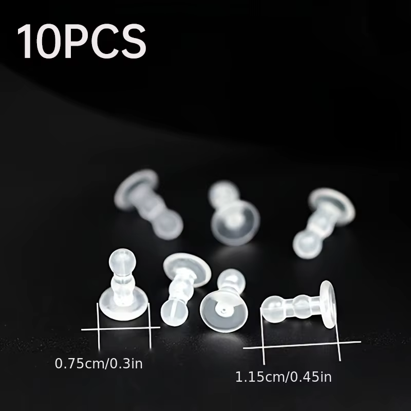 Coussinet d'oreille en Silicone, boucle d'oreille anti-perçage, bouchon d'oreille à couverture compl