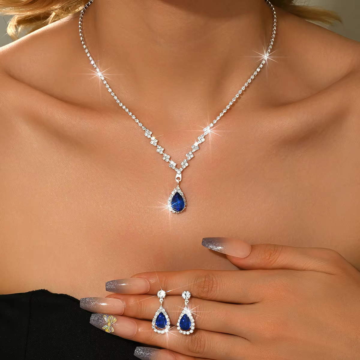 Collier de vacances en bord de mer, boucles d'oreilles, bijoux, accessoires polyvalents pour les sor