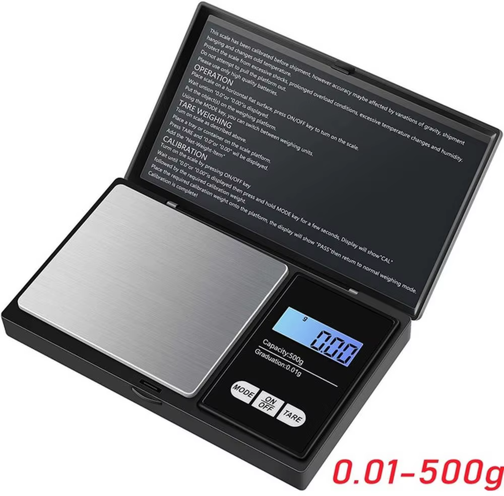 1000g 0.1g/200g 0.01g/500g 0.01g balances électroniques portables bijoux or gramme Balance de poids 