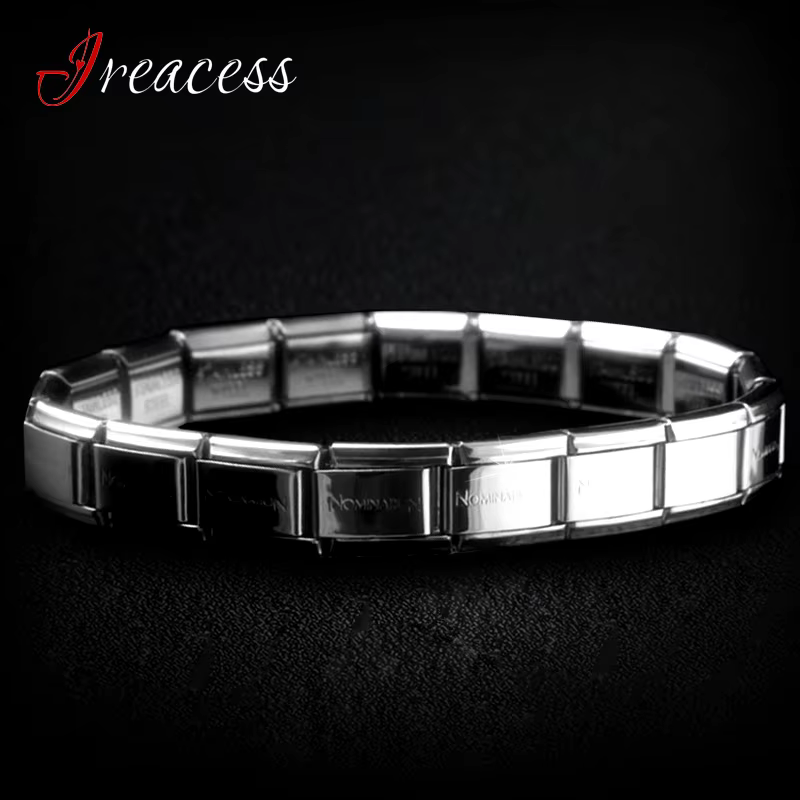 Nouveaux bracelets porte-bonheur en acier inoxydable pour femmes hommes bijoux de mode bracelets de 