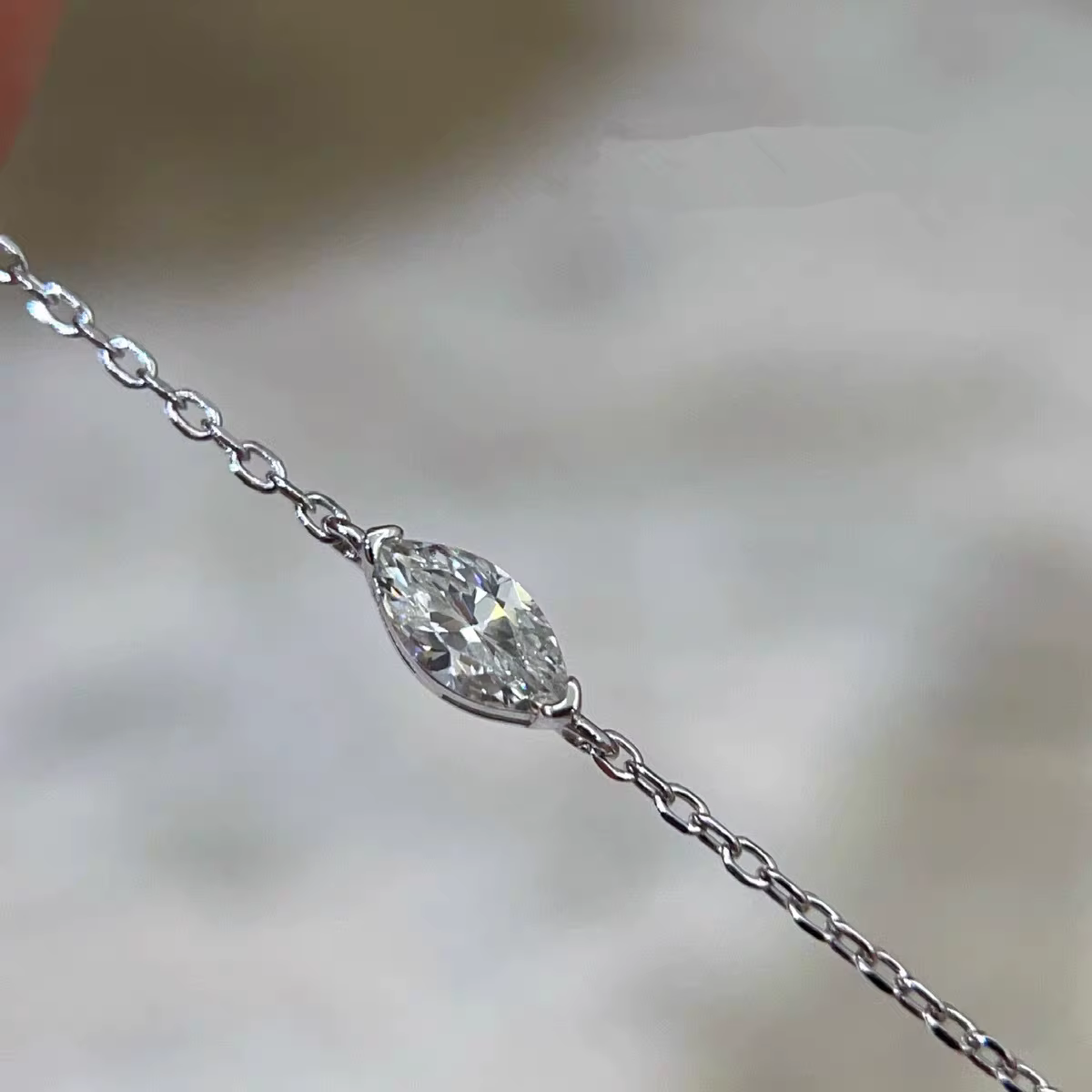 Bracelet en argent Sterling 925 plaqué or 14 carats, Zircon géométrique exquis pour femmes, bijoux d