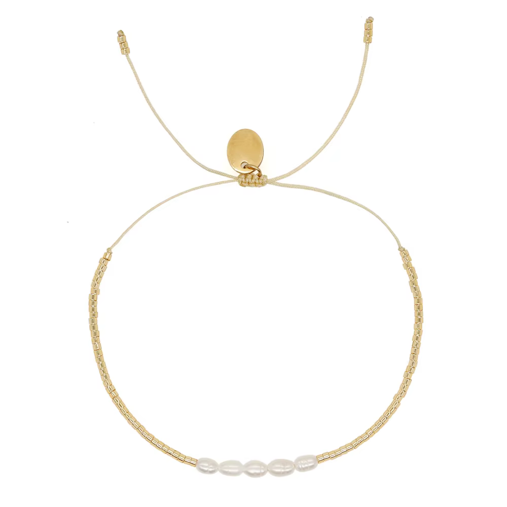 Go2boho – perles Miyuki plaquées or, perles d'eau douce, petits Bracelets d'amitié pour femmes, bijo