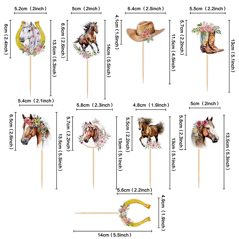 Décoration de gâteau, chapeau de cheval, botte, joyeux anniversaire, fête de mariage, thème Cowboy d
