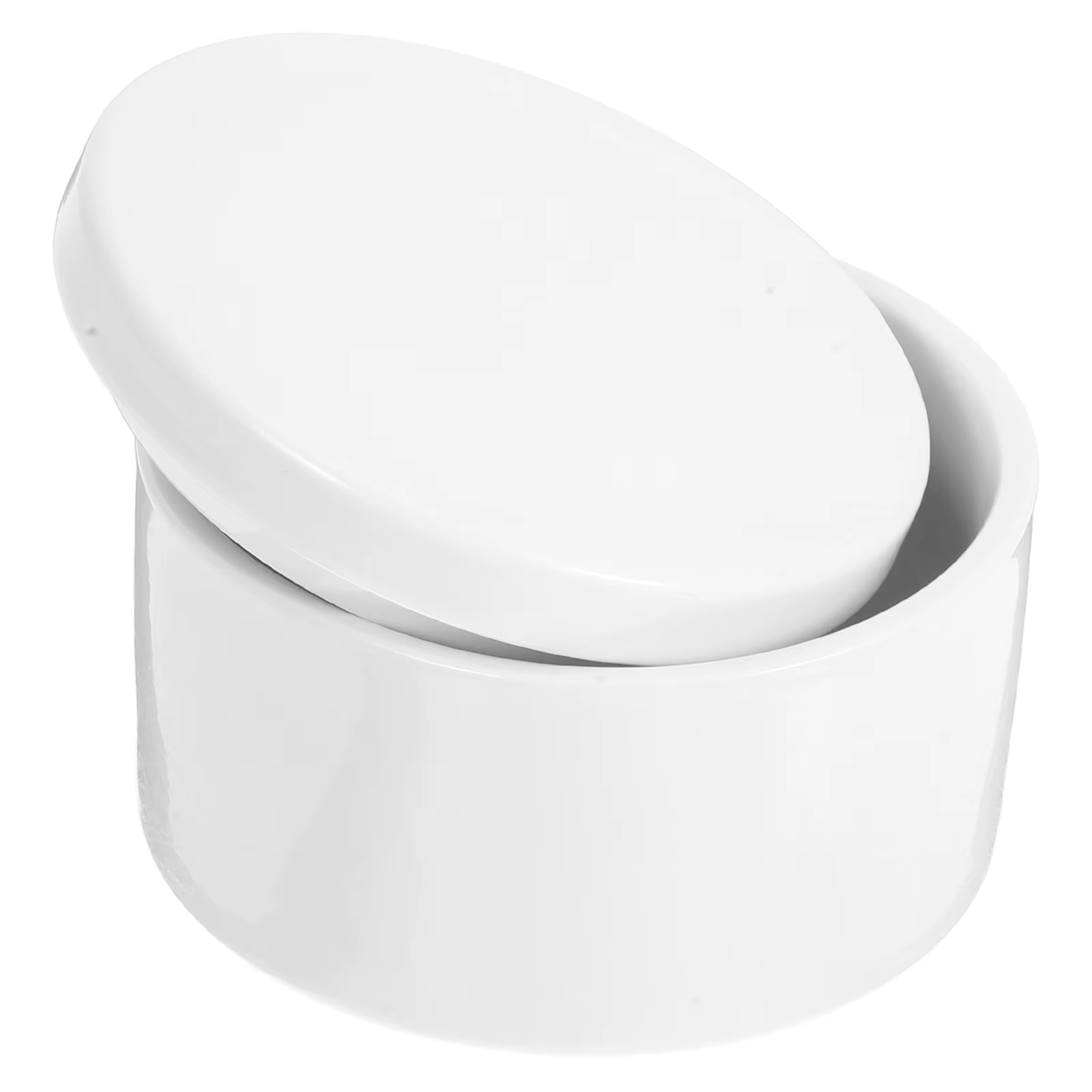Boîte de rangement de bijoux en céramique, petit étui rond blanc pour bagues, boucles d'oreilles, or