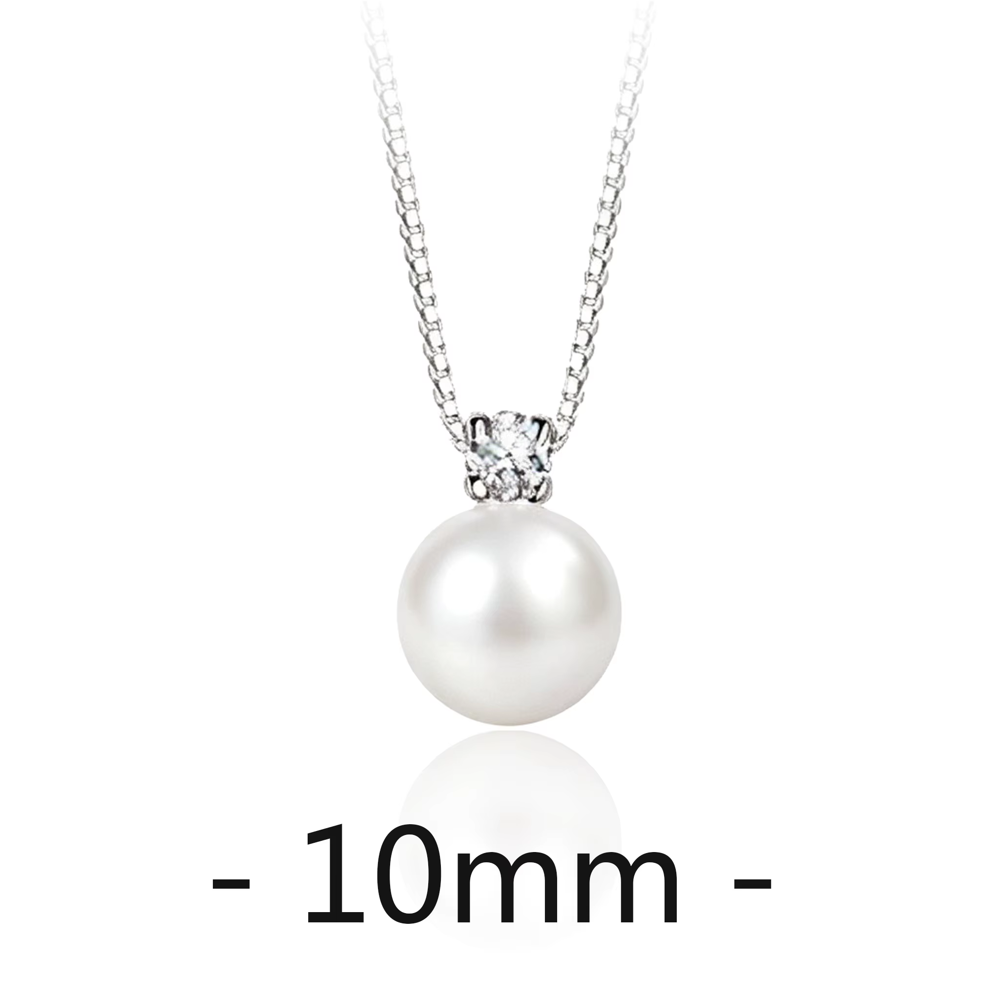 OZAN – collier avec pendentif en perles rondes en argent Sterling S999, 45cm, bijoux tendance pour f