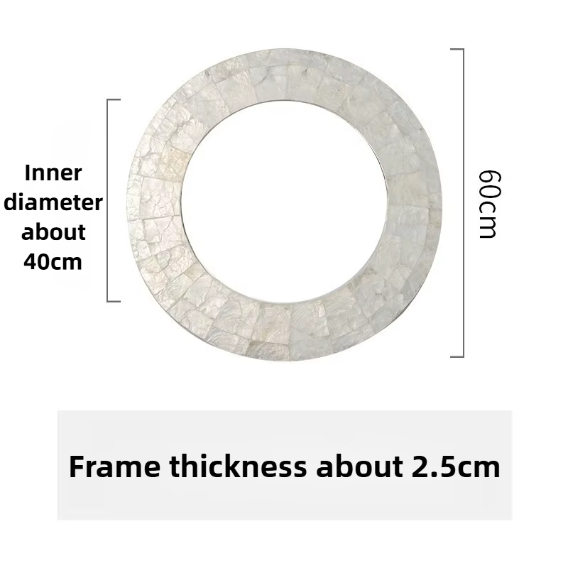 Miroirs décoratifs muraux pour salon, miroirs décoratifs en verre pour chambre à coucher, miroirs de