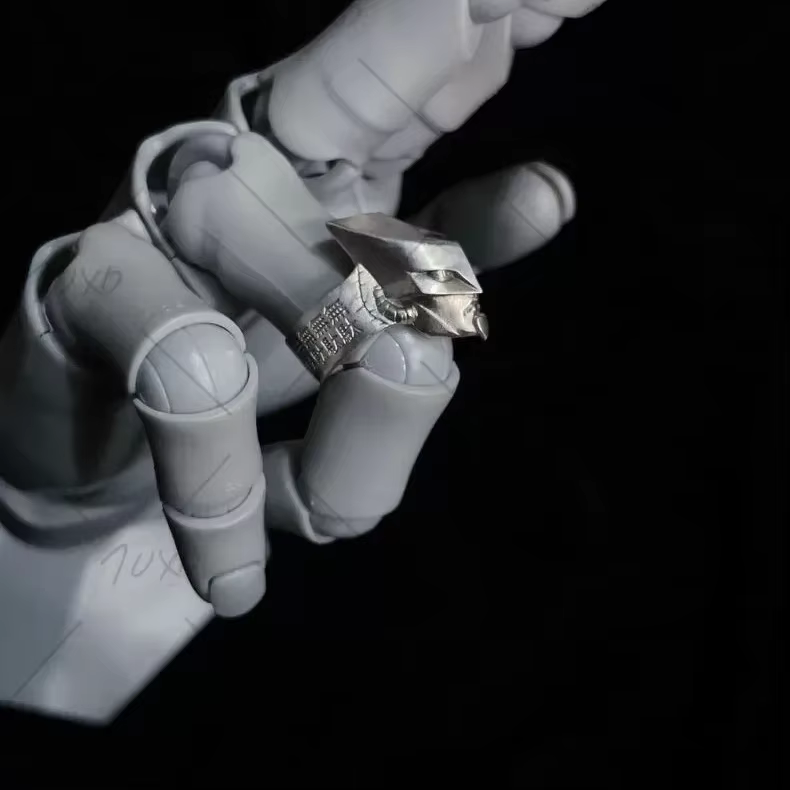Bague ouverte rétro JoJo Kira Yoshikage Killer Queen Sheer Heart Attack, bijoux de mode masculins im