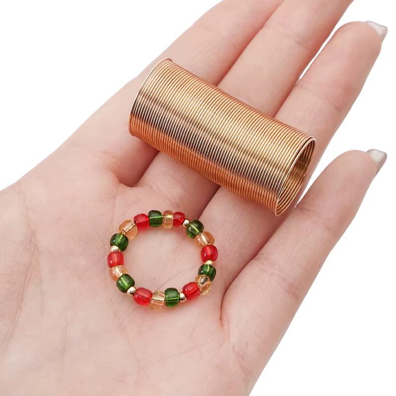 Fil de mémoire de fil d'acier, diamètre extérieur 20mm pour bague de doigt, bijoux exécutifs bricola