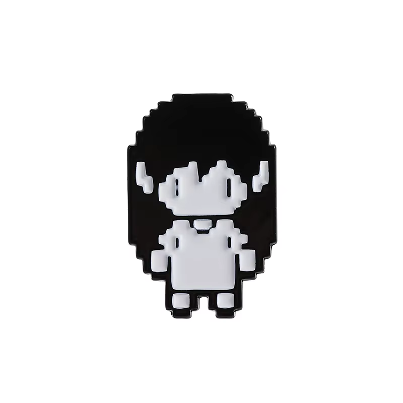 Jeu RPG Omori Pixel Figure émail broche Anime Cosplay Omori Aubrey Kel héros ensoleillé broches en m