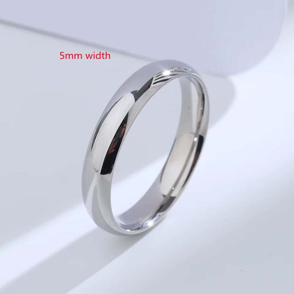 Buyee – bague de couple en argent Sterling 925, peut graver des noms, bague Simple pour femmes et ho