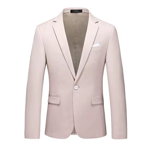 Veste de costume rouge vif pour homme, un manteau ajusté parfait pour les mariages, les fêtes et le 
