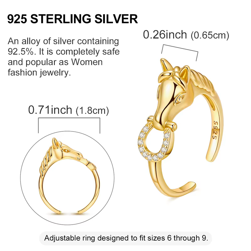 Bagues ouvertes en argent Sterling 925 pour femmes et filles, bijoux originaux, cadeaux d'anniversai